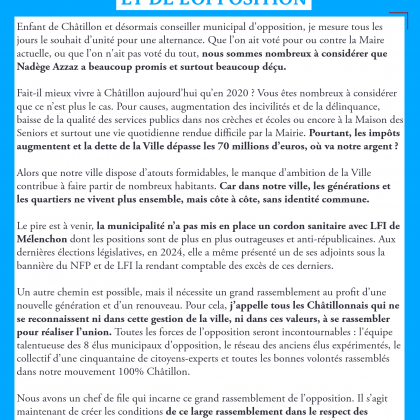Tract Châtillon modèle 1-7