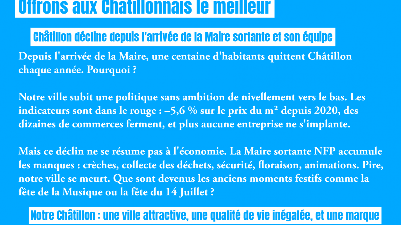 Tract Châtillon modèle 1-16